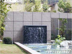 室外大理石叠水