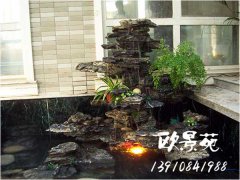 家用三角处假山