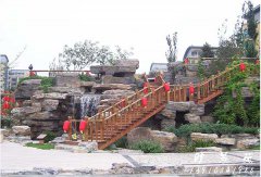 大型千层石假山