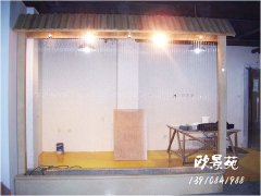 办公室休闲区水帘