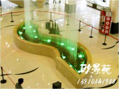 大堂水帘