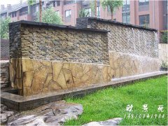 文化石流水墙