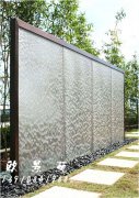 室外不锈钢水幕
