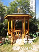 水郡长安庭院一角